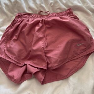 pink nike running shorts